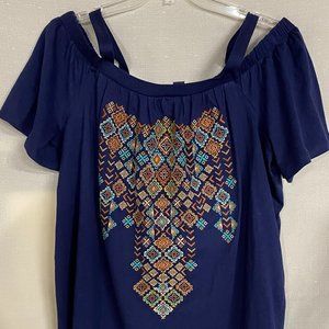 Roamans Off-shoulder Tunic